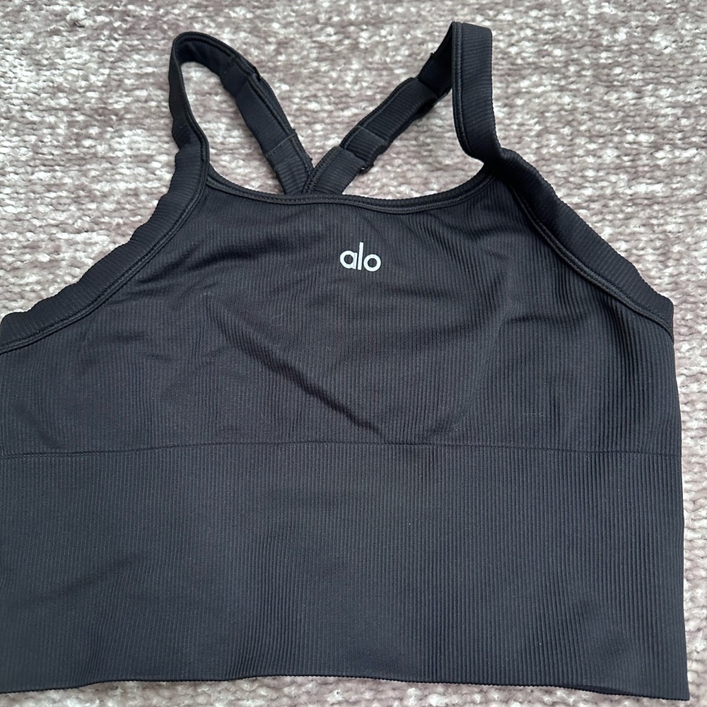 ALO Yoga Black Sports Bra